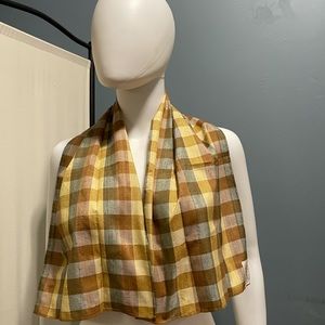 Gumps vintage 1970’s silk scarf